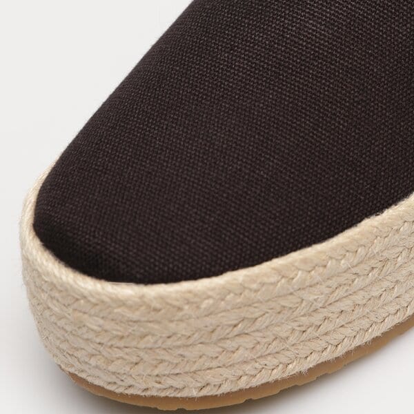 Damskie espadryle TOMS BLACK CANVAS 10019795 kolor czarny