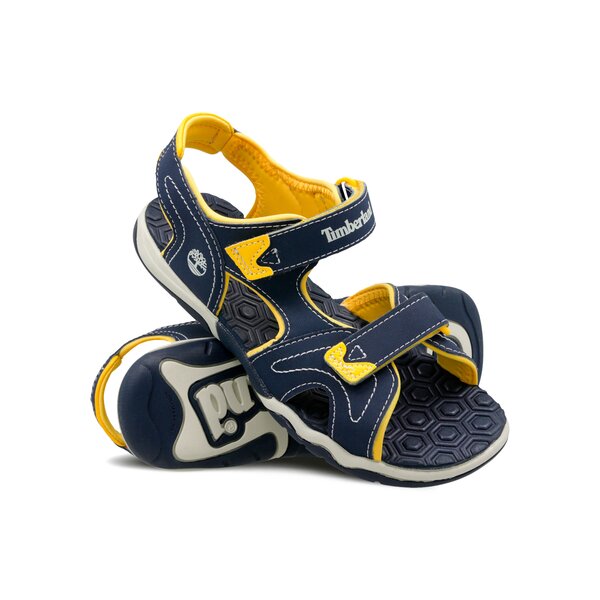 Dziecięce sandały / klapki TIMBERLAND ADVENTURE SEEKER 2 STRAP SEEKER 2 STRAP SANDAL tb02474a4841 kolor granatowy