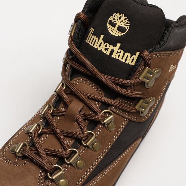 Męskie buty outdoor (trekkingowe) TIMBERLAND EURO HIKER LEATHER tb0a5zj59681 kolor brązowy