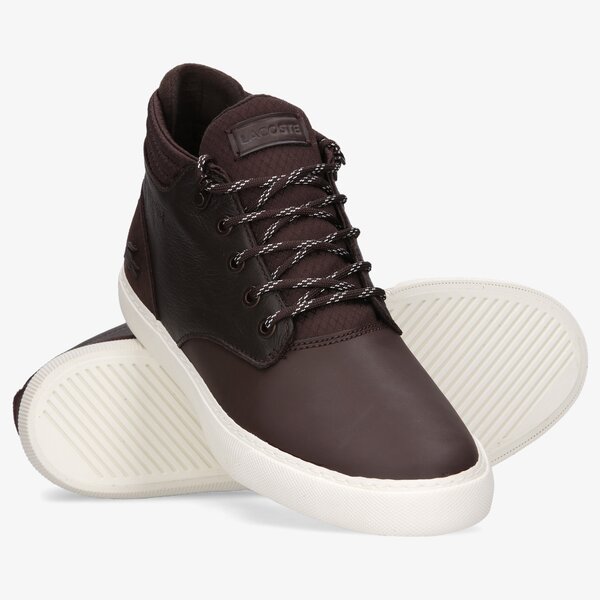 Męskie trampki LACOSTE ESPARRE CHUKKA0320 1 CMA 740cma00201w7 kolor brązowy