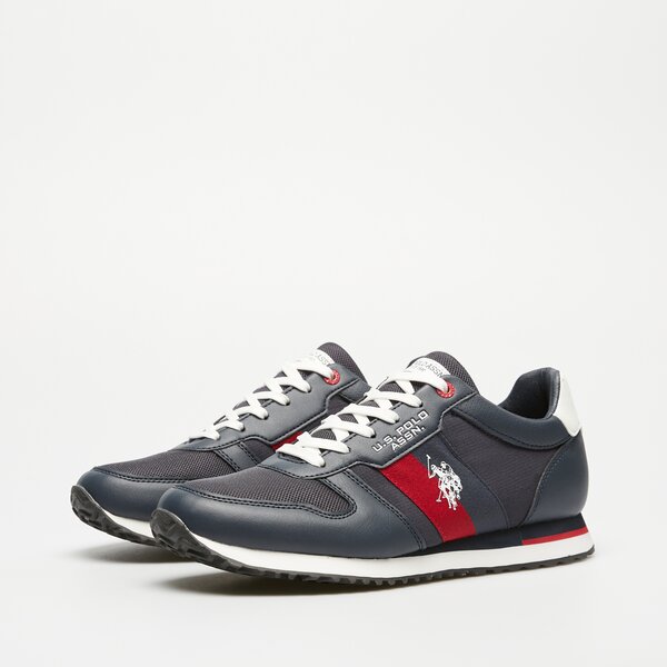 Męskie sneakersy (buty) U.S. POLO ASSN. XIRIO007 xirio007dbl001 kolor granatowy