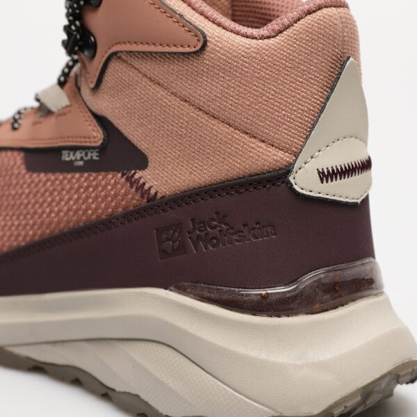 Damskie buty outdoor (trekkingowe) JACK WOLFSKIN DROMOVENTURE TEXAPORE MID W 40596515165 kolor różowy