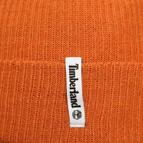 Damska czapka zimowa TIMBERLAND CZAPKA BRAND MISSION BEANIE tb0a1f8f6431 kolor brązowy