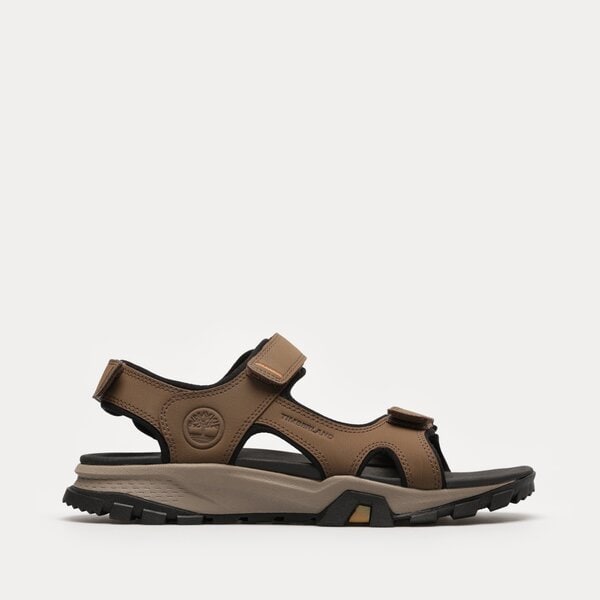 Męskie sandały TIMBERLAND LINCOLN PEAK STRAP SANDAL tb0a5t489681 kolor brązowy