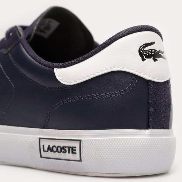 Męskie sneakersy (buty) LACOSTE POWERCOURT 123 3 SMA 745sma0066092 kolor granatowy