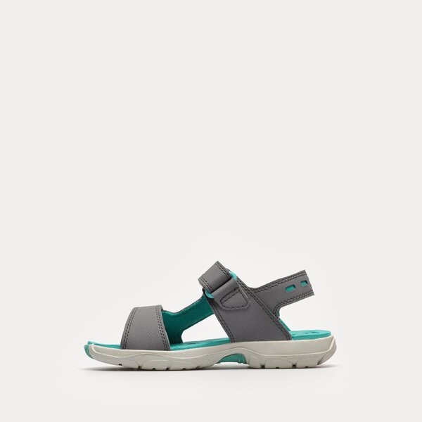 Dziecięce sandały / klapki TIMBERLAND MOSS JUMP 2 STRAP SANDAL tb0a5sykw081 kolor szary