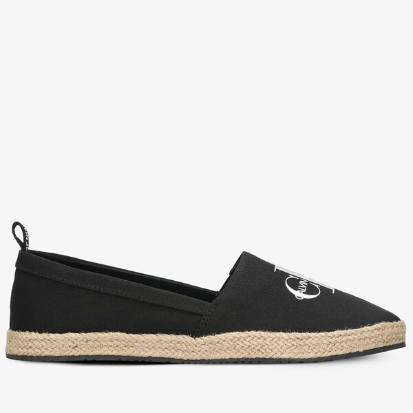 Damskie espadryle CALVIN KLEIN ESPADRILLE PRINTED yw0yw00035bds kolor czarny