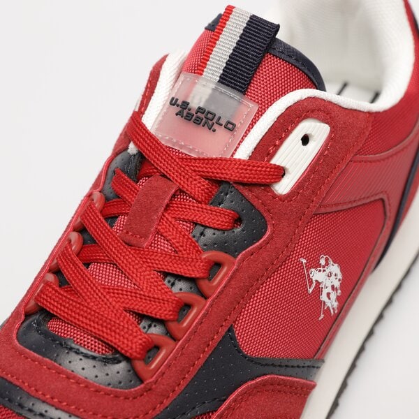 Męskie sneakersy (buty) U.S. POLO ASSN ETHAN001  ethan001red kolor czerwony