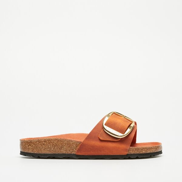 Damskie klapki BIRKENSTOCK MADRID BIG BUCKLE LEOI 1026632 kolor pomarańczowy