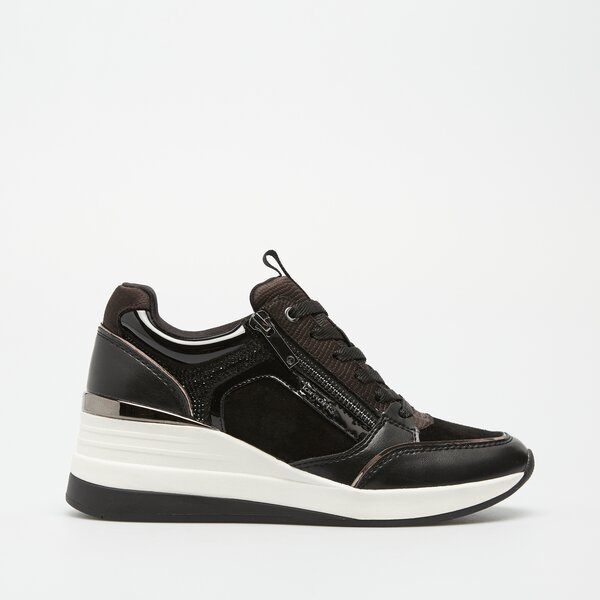 Damskie sneakersy (buty) TAMARIS BLACK COMB SENAKER 12370341001 kolor czarny