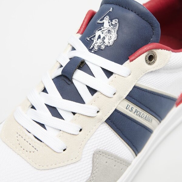 Męskie sneakersy (buty) U.S. POLO ASSN. NATE001 nate001whired01 kolor biały