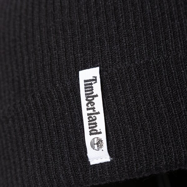 Damska czapka zimowa TIMBERLAND CZAPKA BRAND MISSION LOOP LABEL BEANIE tb0a1f8f0011 kolor szary