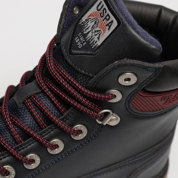 Męskie buty za kostkę U.S. POLO ASSN. ZIGGY002 ziggy002dbl002 kolor granatowy