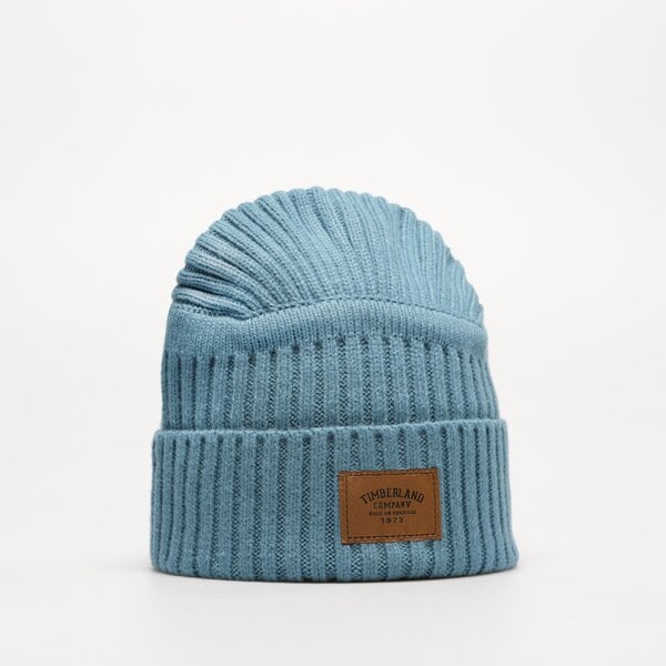 Damska czapka zimowa TIMBERLAND CZAPKA RIBBED BEANIE tb0a1egwdw11 kolor niebieski