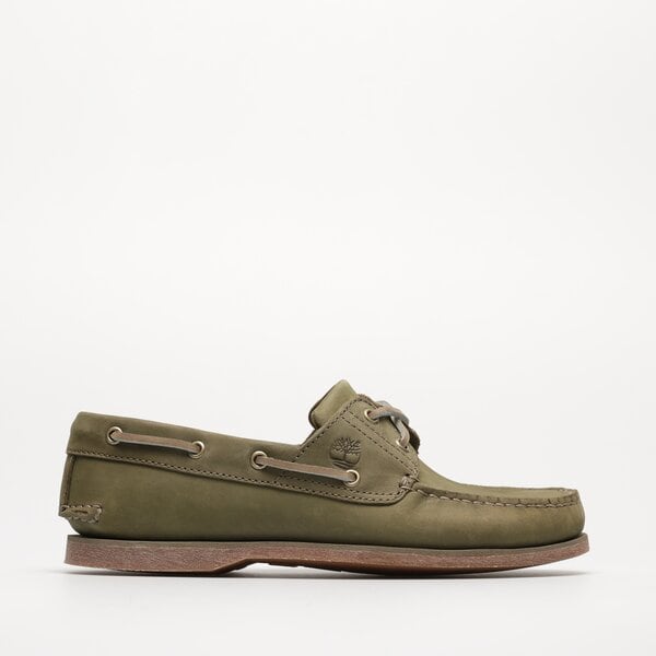 Męskie mokasyny TIMBERLAND CLASSIC BOAT 2 EYE  tb0a5qmza581 kolor zielony