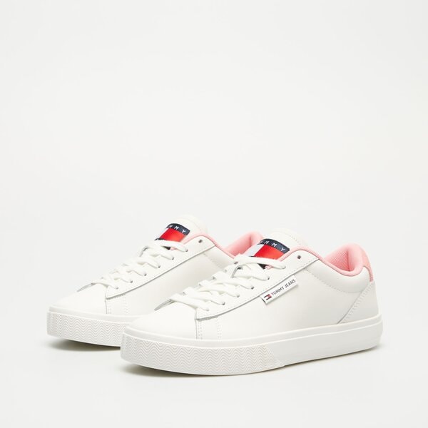 Damskie sneakersy (buty) TOMMY HILFIGER TJW CUPSOLE SNEAKER ESS en0en02508tic kolor biały