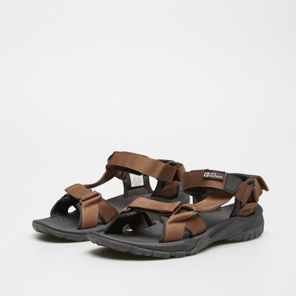 Męskie sandały JACK WOLFSKIN LAKEWOOD RIDE SANDAL M 40190215172 kolor brązowy