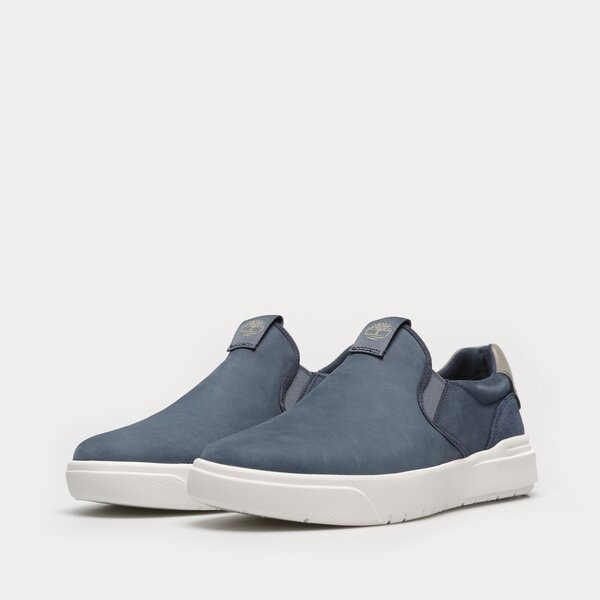 Męskie sneakersy (buty) TIMBERLAND SENECA BAY SLIP ON tb0a293w2881 kolor niebieski