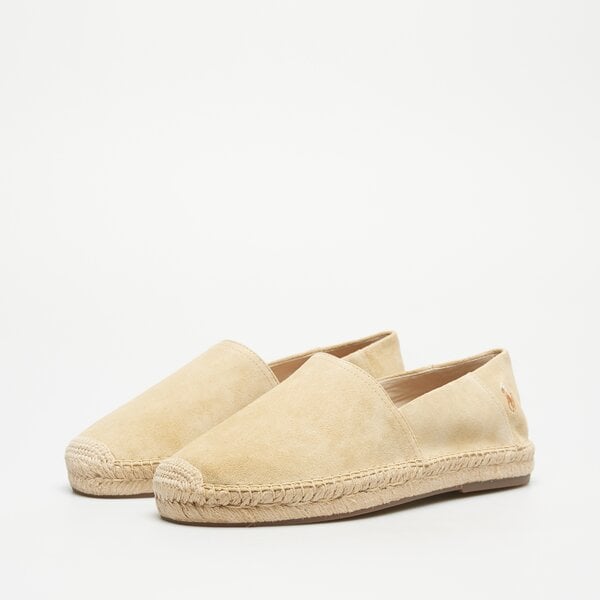 Męskie półbuty POLO RL CEVIO SLIP ESPADRILLES FLAT  803862549002 kolor beżowy