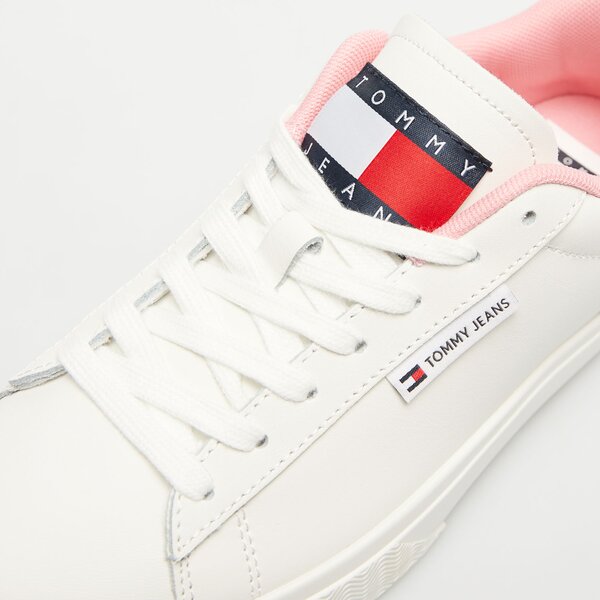 Damskie sneakersy (buty) TOMMY HILFIGER TJW CUPSOLE SNEAKER ESS en0en02508tic kolor biały