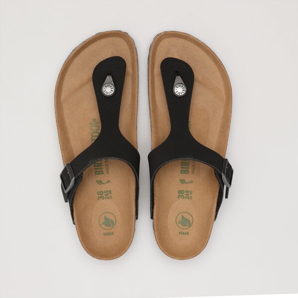 Damskie klapki BIRKENSTOCK GIZEH BS  1020487w kolor czarny