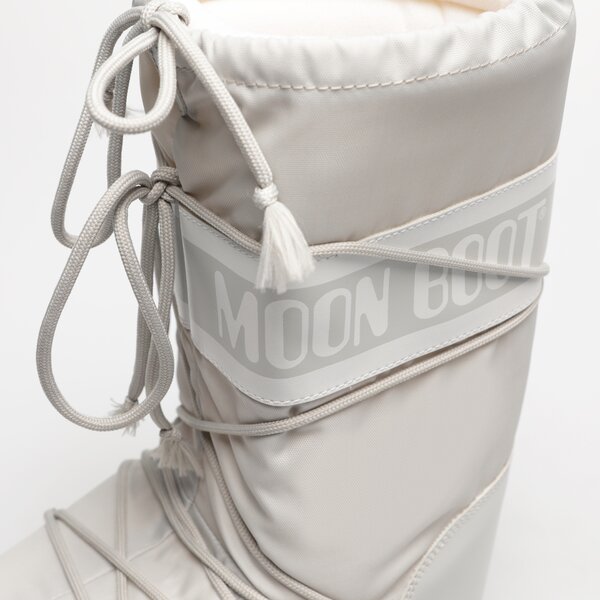 Damskie śniegowce MOON BOOT ICON NYLON 14004400086 kolor szary