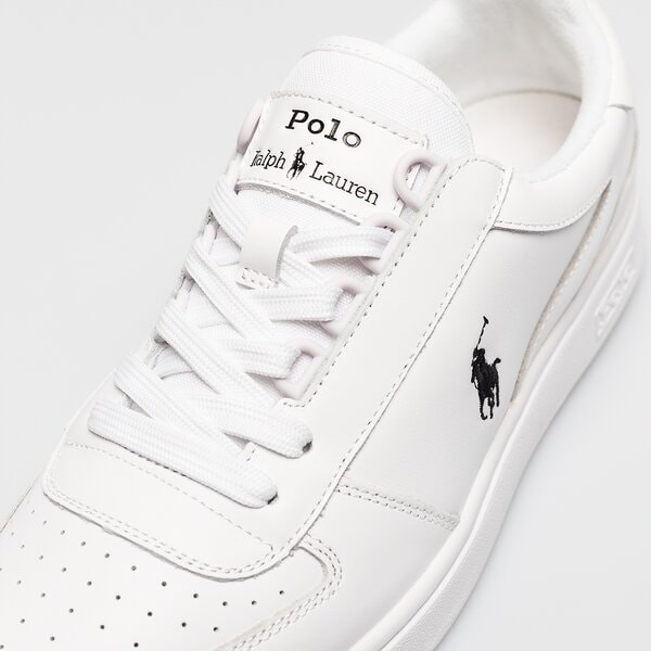 Męskie sneakersy (buty) POLO RL CRT PP SNEAKERS LOW TOP LACE  809885817002 kolor biały