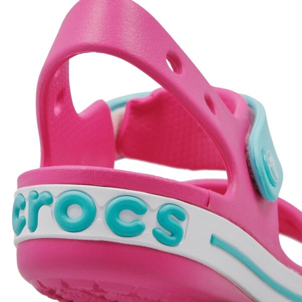 Dziecięce sandały / klapki CROCS CROCBAND SANDAL KIDS 128566lhk kolor różowy