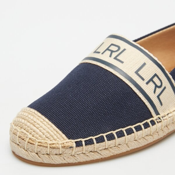 Damskie mokasyny i półbuty LAUREN RALPH LAUREN CAYLEE III-ESPADRILLES-FLAT 802891448001 kolor granatowy