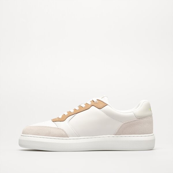 Męskie sneakersy (buty) CALVIN KLEIN CASUAL CUPSOLE IRREGULAR LINES ym0ym006060la kolor biały