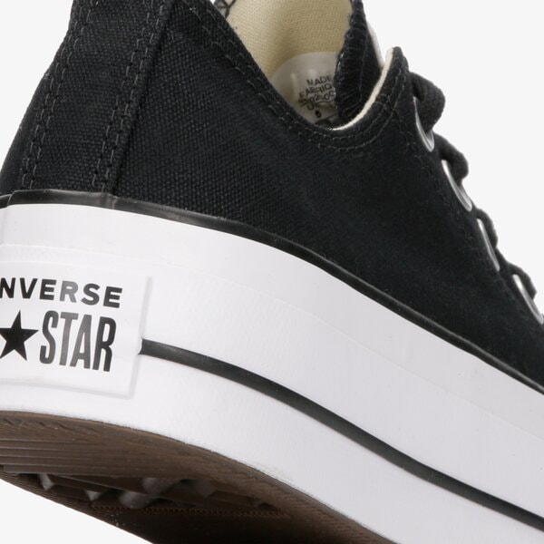 Damskie trampki CONVERSE CHUCK TAYLOR ALL STAR LIFT CANVAS LOW TOP  560250c kolor czarny