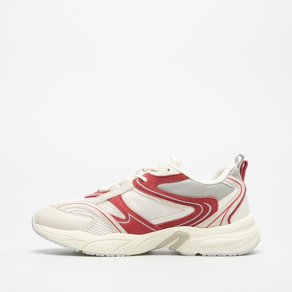 Męskie sneakersy (buty) CALVIN KLEIN RETRO TENNIS SU-MESH ym0ym005890ge kolor beżowy