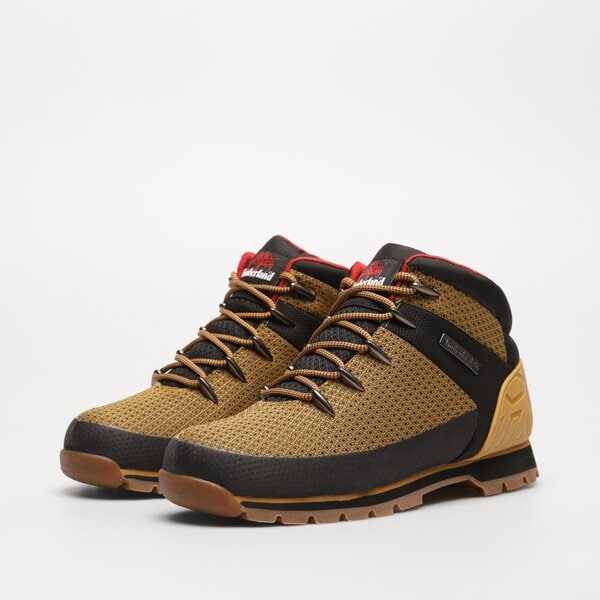 Męskie buty outdoor (trekkingowe) TIMBERLAND EURO SPRINT FABRIC WP tb1a5w5d7631 kolor zielony