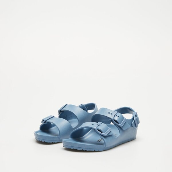 Dziecięce sandały / klapki BIRKENSTOCK MILANO EVA KIDS 1026744 kolor niebieski