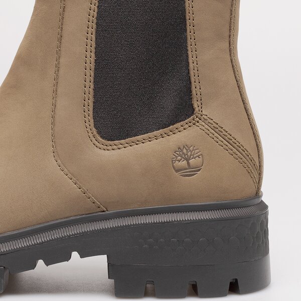 Damskie botki / sztyblety TIMBERLAND CORTINA VALLEY CHELSEA tb0a5nf33271 kolor khaki