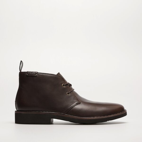 Męskie buty za kostkę POLO RL TALAN CHUKKA BOOTS MID CUT BOOT 812913548003 kolor brązowy