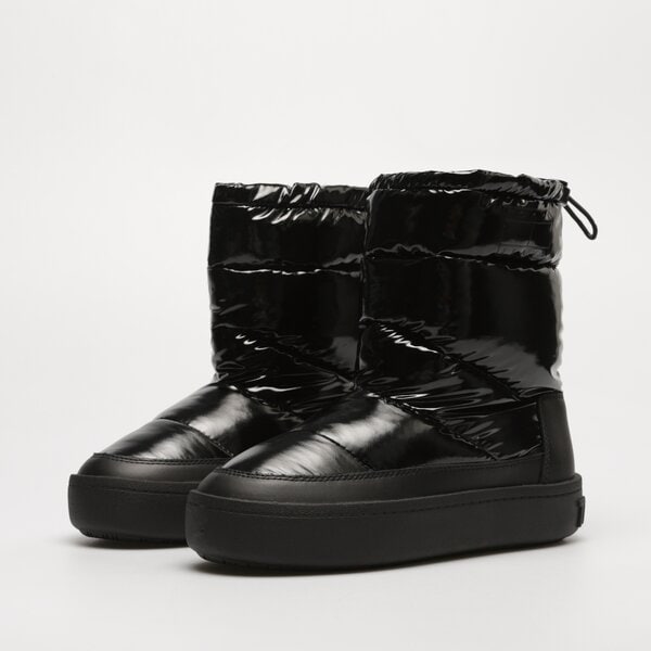 Damskie śniegowce TOMMY HILFIGER TJW WINTER BOOT en0en02252bds kolor czarny