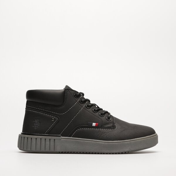 Męskie sneakersy (buty) U.S. POLO ASSN PYRO001 pyro001blk kolor czarny