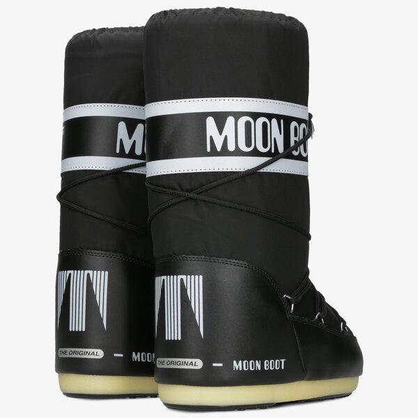 Damskie śniegowce MOON BOOT NYLON 14004400001 kolor czarny