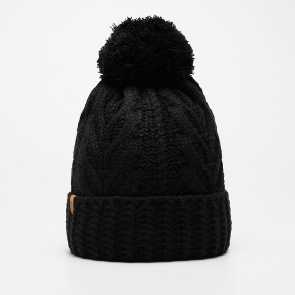 Damska czapka zimowa TIMBERLAND CZAPKA CABLE PREMIUM POM BEANIE tb0a1ero0011 kolor czarny