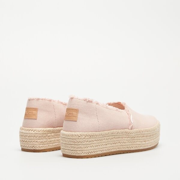 Damskie espadryle TOMS BALLET PINK CANVAS 10020698 kolor różowy