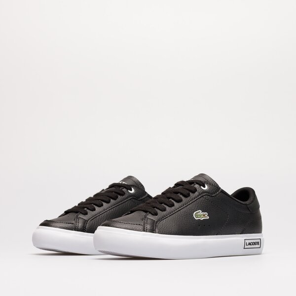 Damskie sneakersy (buty) LACOSTE POWERCOURT 222 6 SFA 744SFA0077312 744sfa0077312 kolor czarny