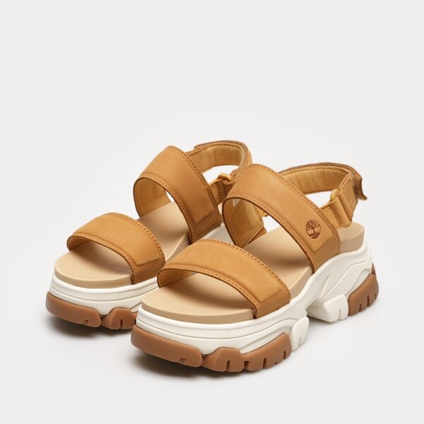 Damskie sandały TIMBERLAND ADLEY WAY SANDAL 2 BAND tb0a5ut82311 kolor brązowy