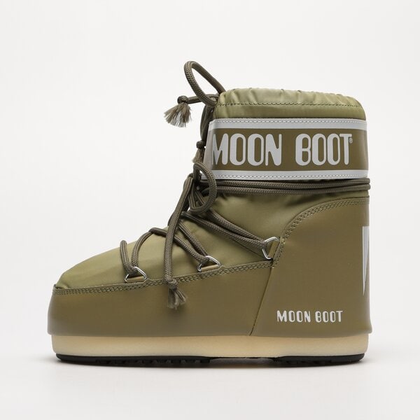 Damskie śniegowce MOON BOOT CLASSIC LOW 2  14093400007 kolor khaki