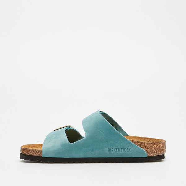 Damskie klapki BIRKENSTOCK ARIZONA LEOI BISCAY BAY 1026537 kolor niebieski