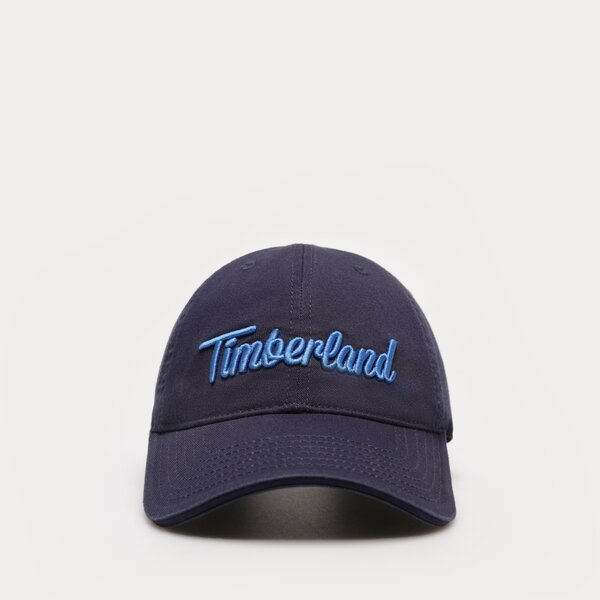 Damska czapka z daszkiem TIMBERLAND CZAPKA EMBROIDERED LOGO BB CAP tb0a1e9l4511 kolor granatowy