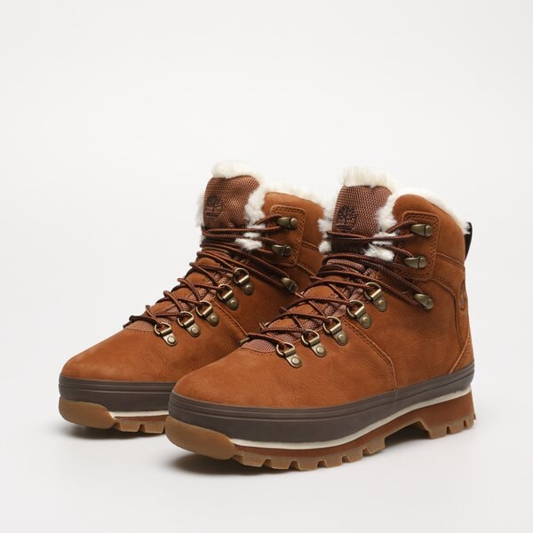 Damskie buty outdoor (trekkingowe) TIMBERLAND EURO HIKER WP FUR LINED tb1a2ke7f131 kolor brązowy