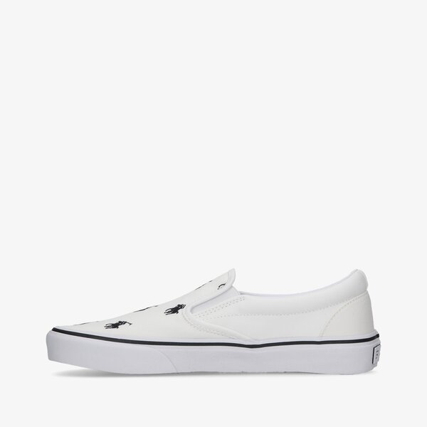 Męskie trampki POLO RL KEATON SLIP SNEAKERS SLIP ON  816861085002 kolor biały