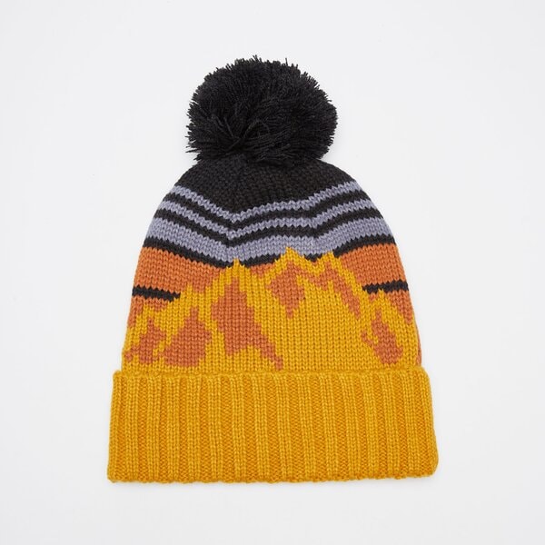 Damska czapka zimowa TIMBERLAND CZAPKA MOUNTAIN JACQUARD HAT tb0a5zwjefm1 kolor multicolor