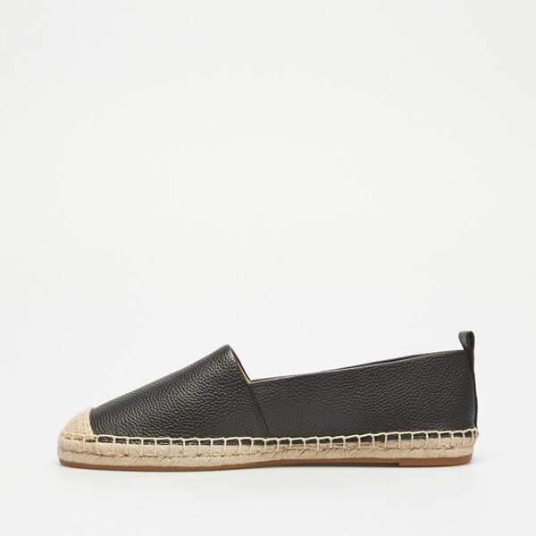 Damskie espadryle LAUREN RALPH LAUREN CAMERYN IV-ESPADRILLES 802905304001 kolor czarny